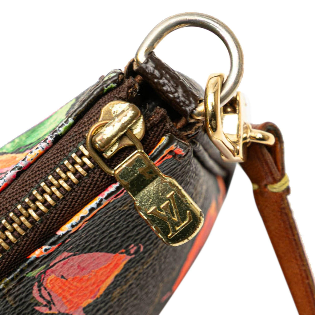 Louis Vuitton Stephen Sprouse Monogram Roses Pochette Accessoires
