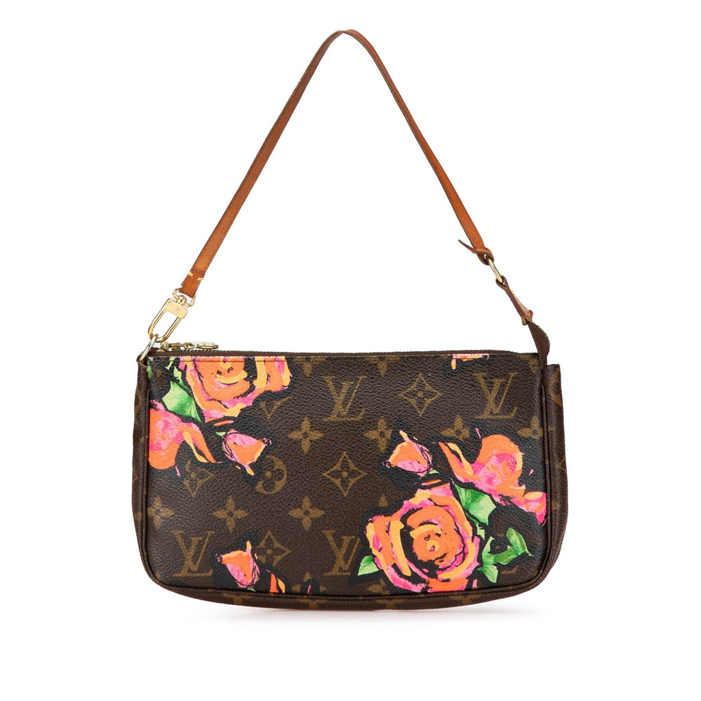 Louis Vuitton Stephen Sprouse Monogram Roses Pochette Accessoires