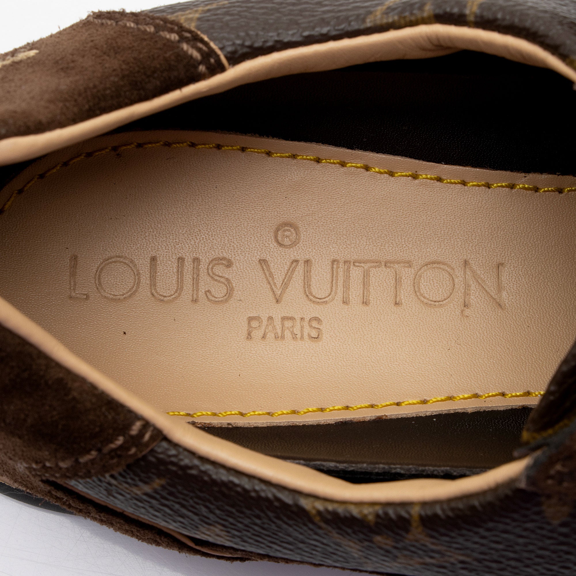 Louis Vuitton Suede Monogram Canvas Energie Sneakers - Size 10 / 40 (SHF-jfKgx7)