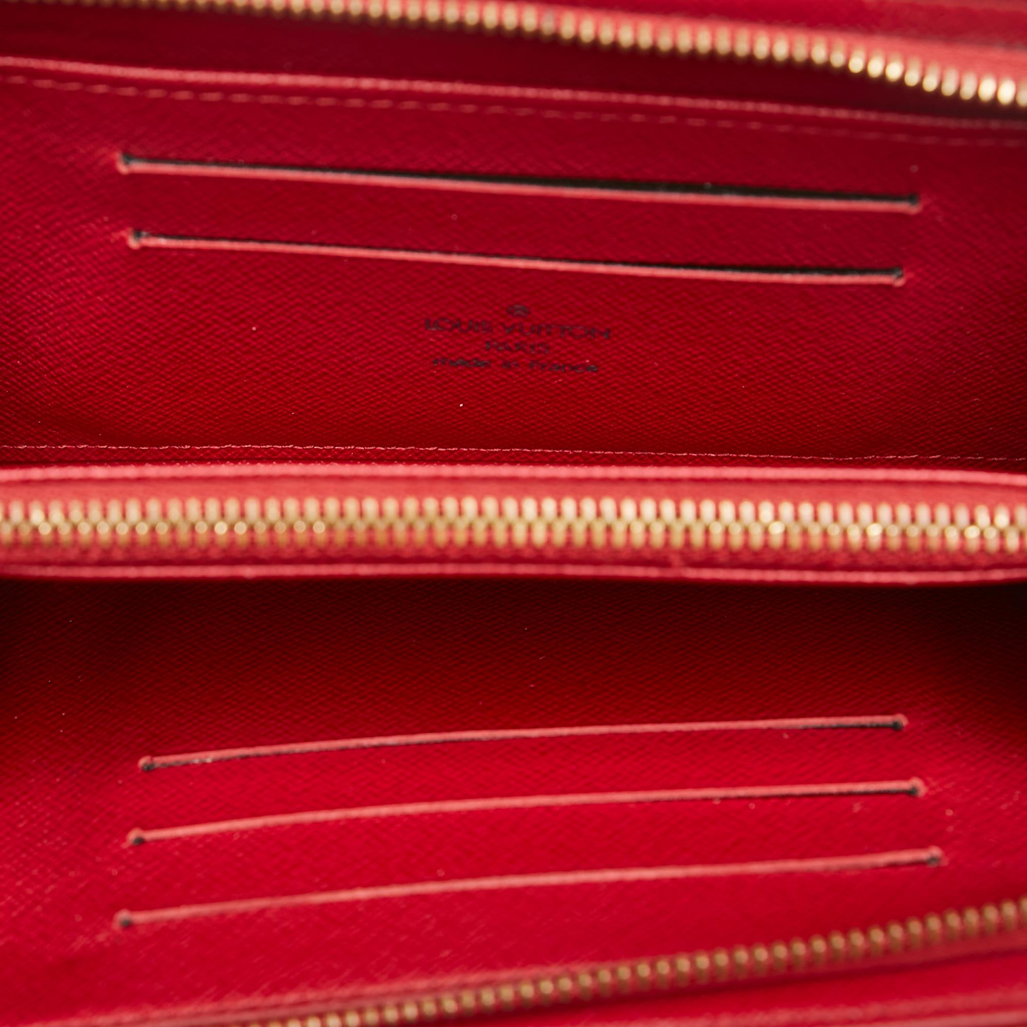 Louis Vuitton Takashi Murakami Monogram Cerises Zippy Wallet (SHG-35545)