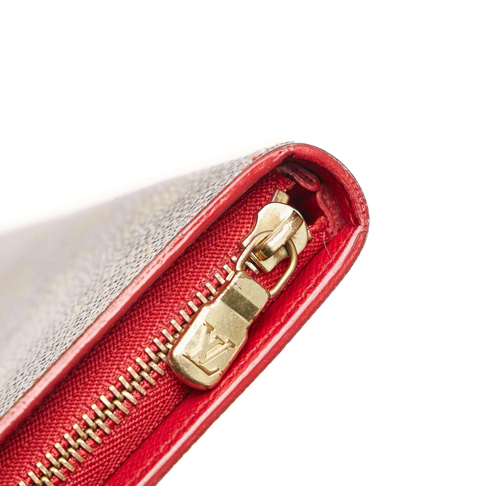 Louis Vuitton Takashi Murakami Monogram Cerises Zippy Wallet (SHG-35545)
