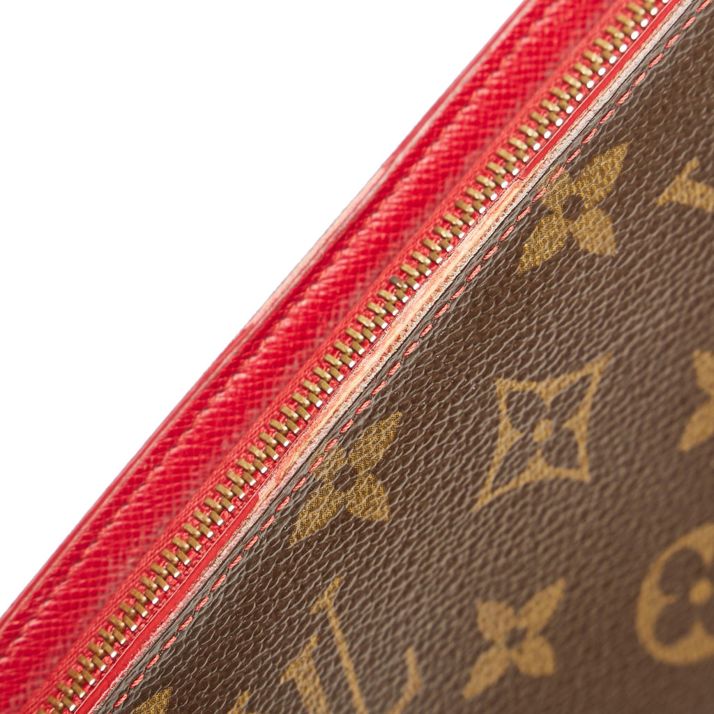 Louis Vuitton Takashi Murakami Monogram Cerises Zippy Wallet (SHG-35545)