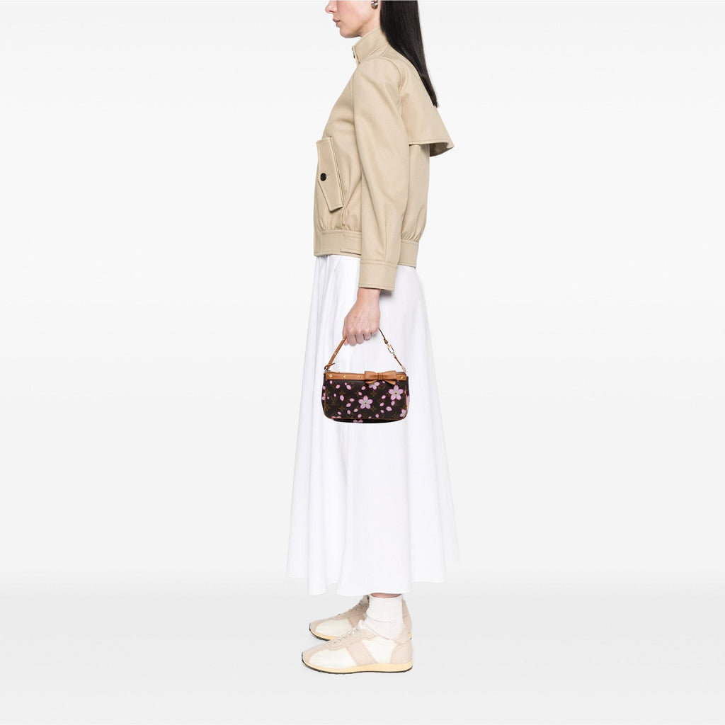 Louis Vuitton Takashi Murakami Monogram Cherry Blossom Pochette Accessoires