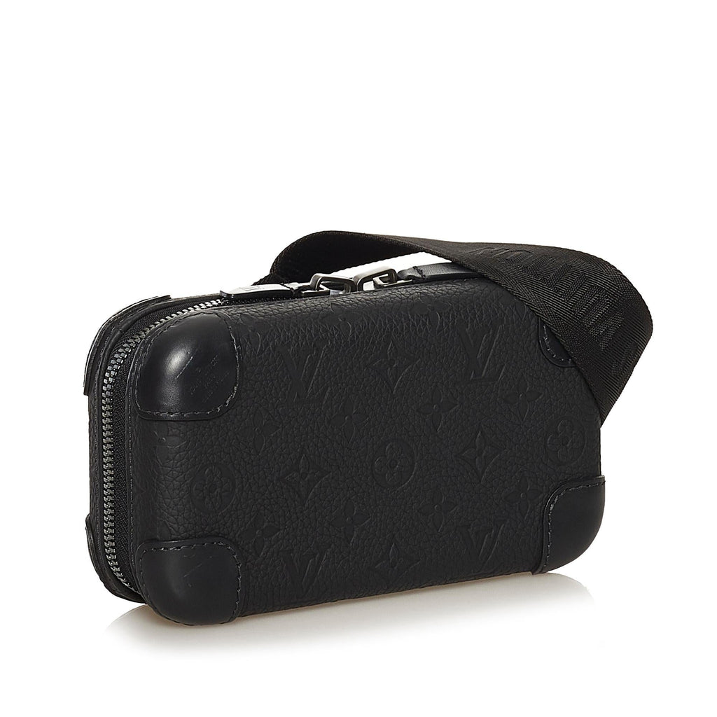 Louis Vuitton Taurillion Monogram Horizon Clutch (SHG-35811)