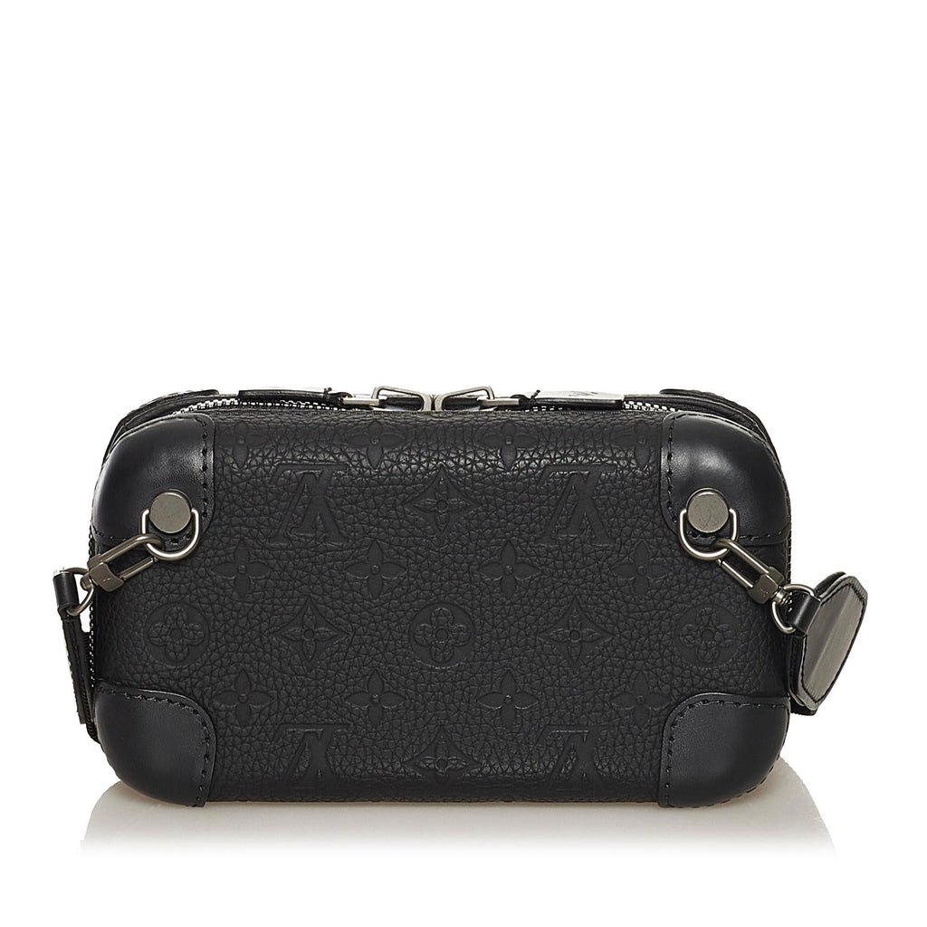 Louis Vuitton Taurillion Monogram Horizon Clutch (SHG-37424)