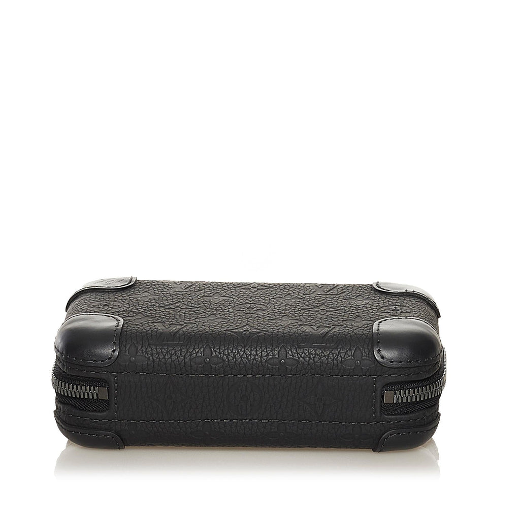 Louis Vuitton Taurillion Monogram Horizon Clutch (SHG-37424)