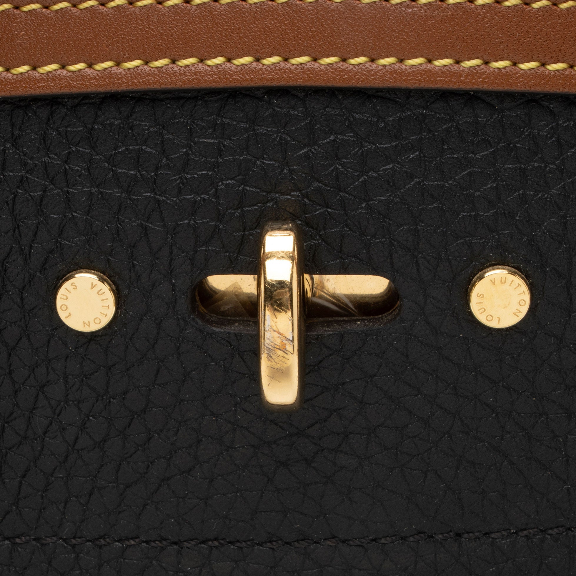 Louis Vuitton Taurillon CIty Steamer MM Tote (SHF-PHS49y)