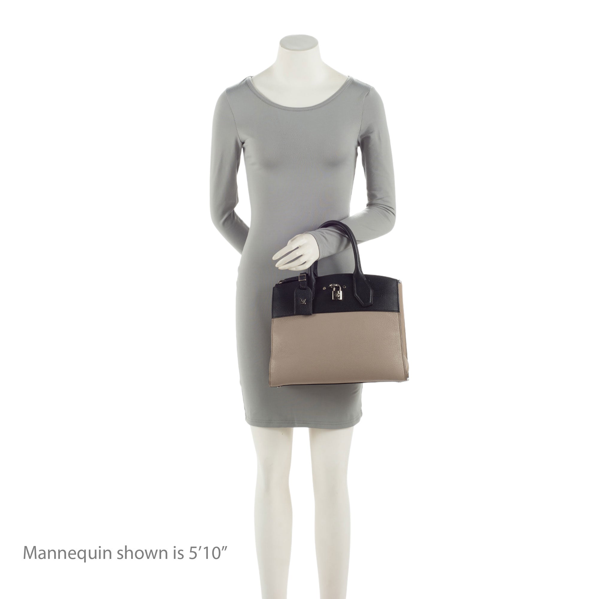 Louis Vuitton Taurillon City Steamer MM Tote (SHF-mLBfUs)