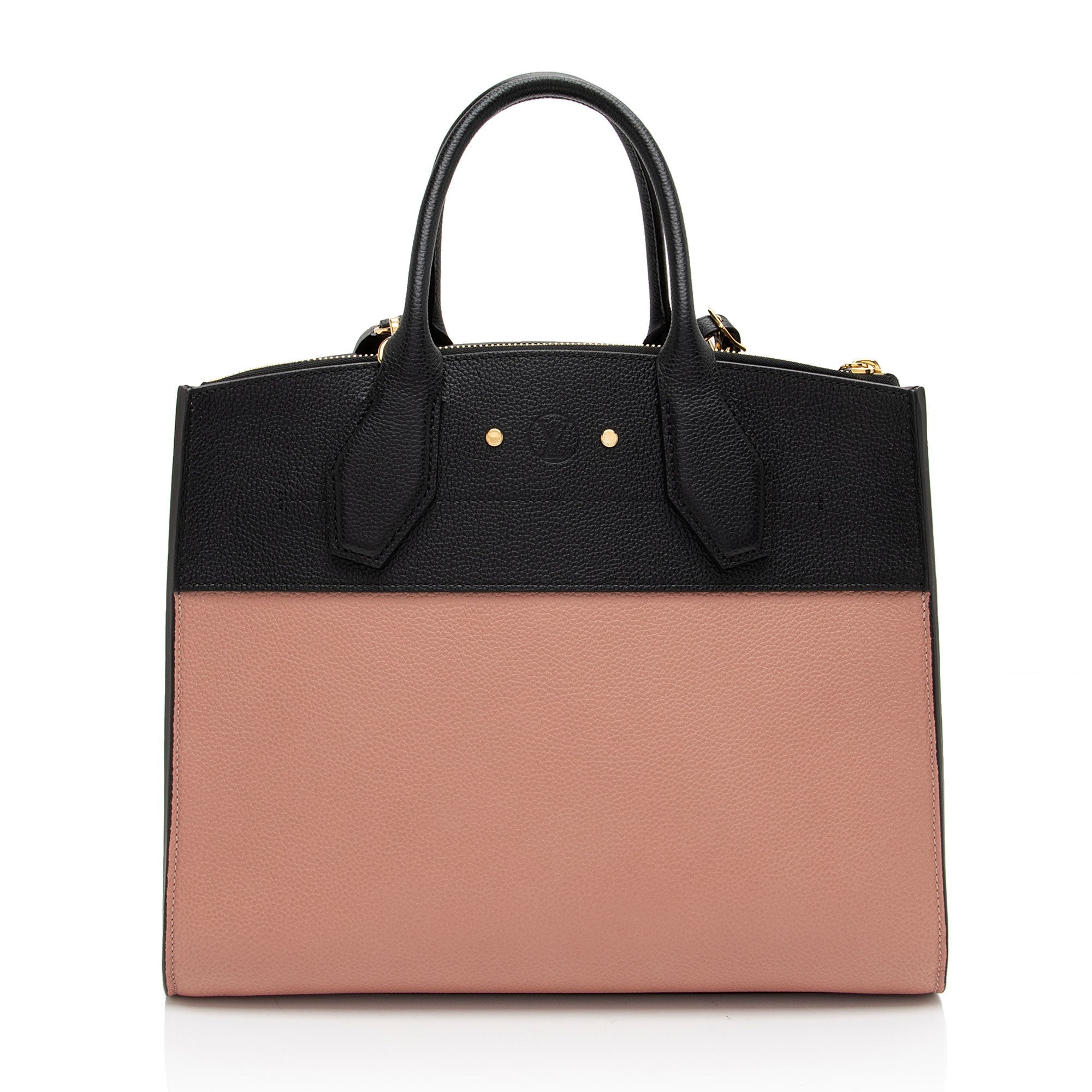 Louis Vuitton Taurillon CIty Steamer MM Tote (SHF-kRRIa6)