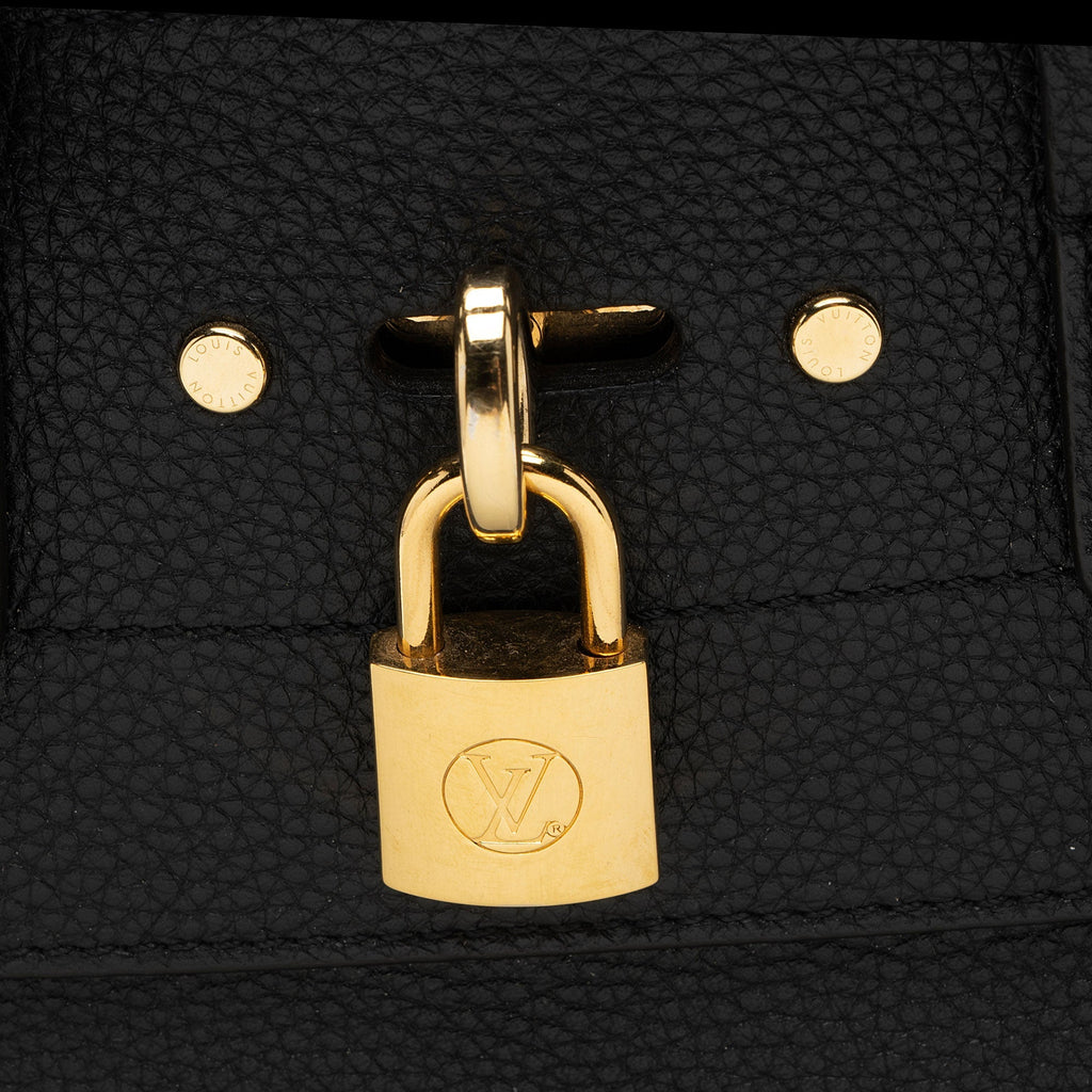 Louis Vuitton Taurillon CIty Steamer PM Tote (SHF-DkJJ7O)