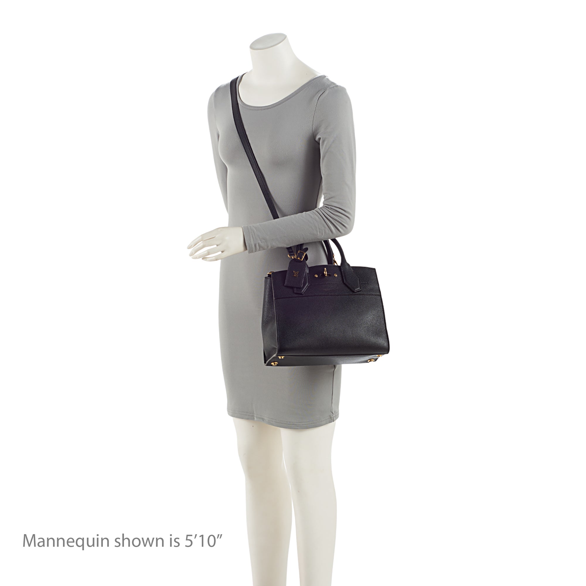 Louis Vuitton Taurillon CIty Steamer PM Tote (SHF-DkJJ7O)