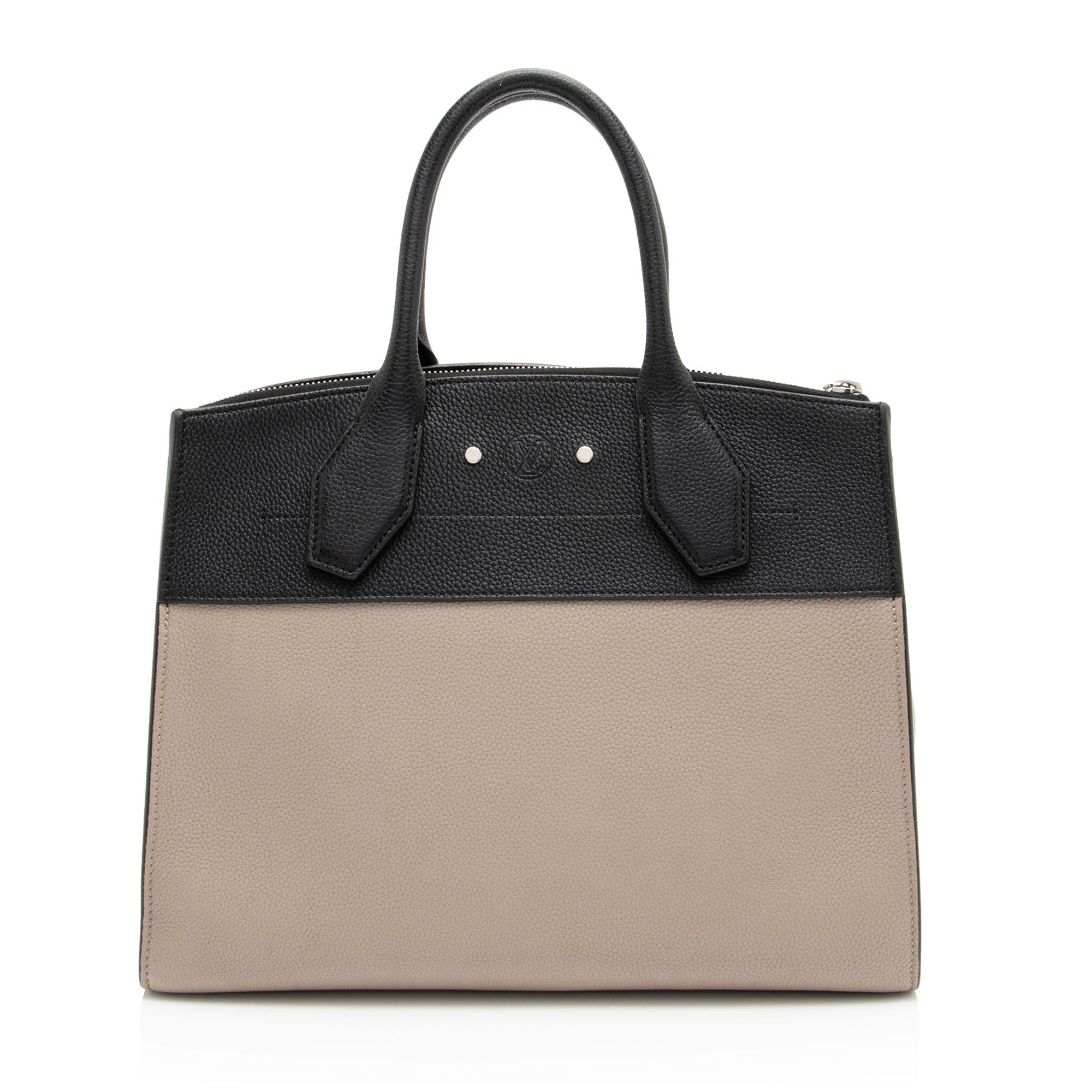 Louis Vuitton Taurillon City Steamer MM Tote (SHF-mLBfUs)