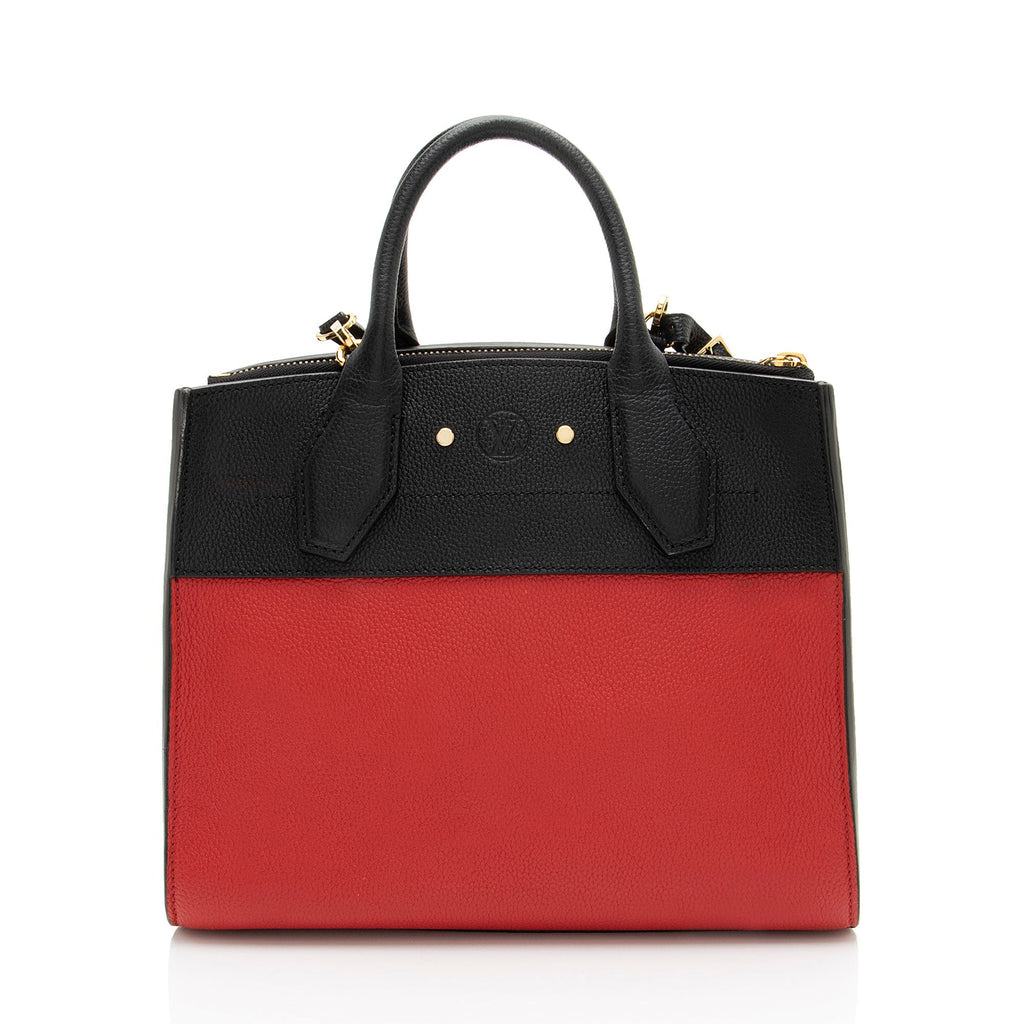 Louis Vuitton Taurillon City Steamer PM Tote