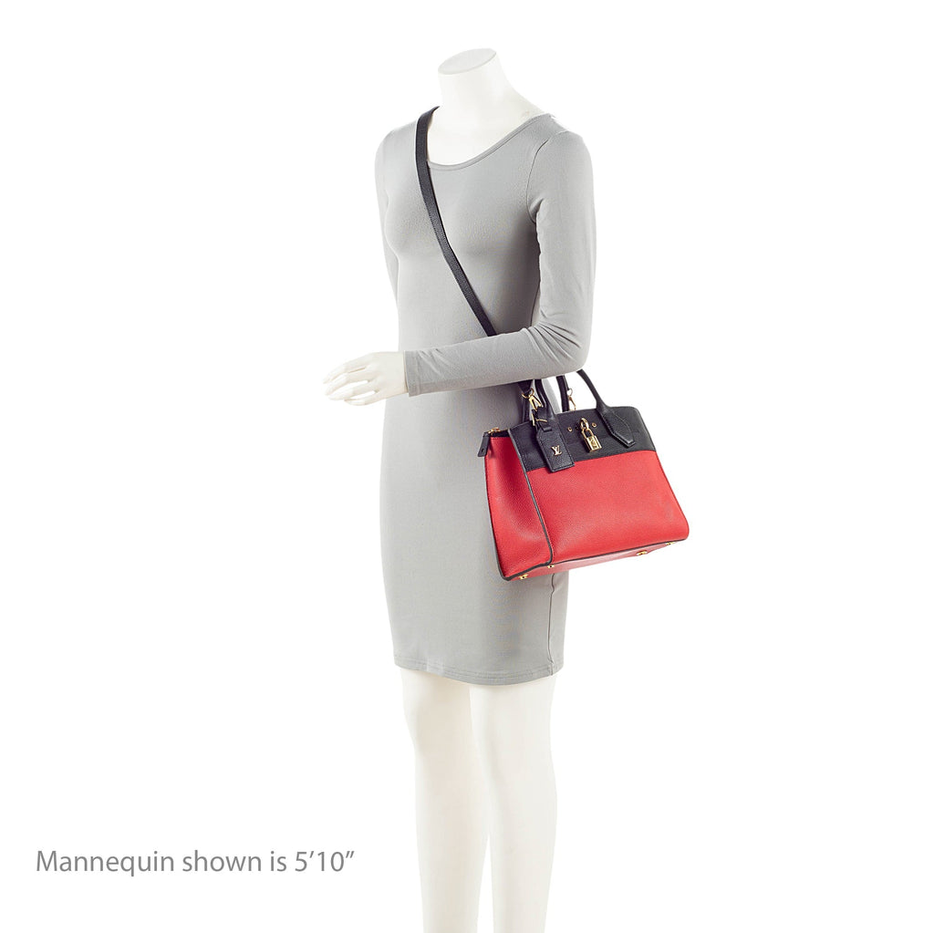 Louis Vuitton Taurillon City Steamer PM Tote