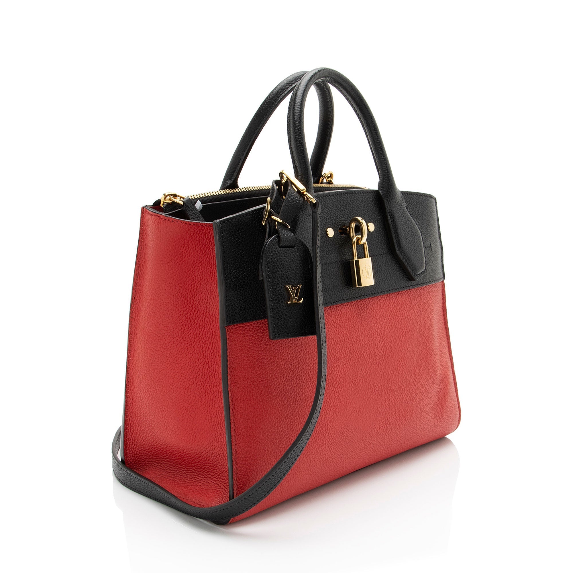 Louis Vuitton Taurillon City Steamer PM Tote