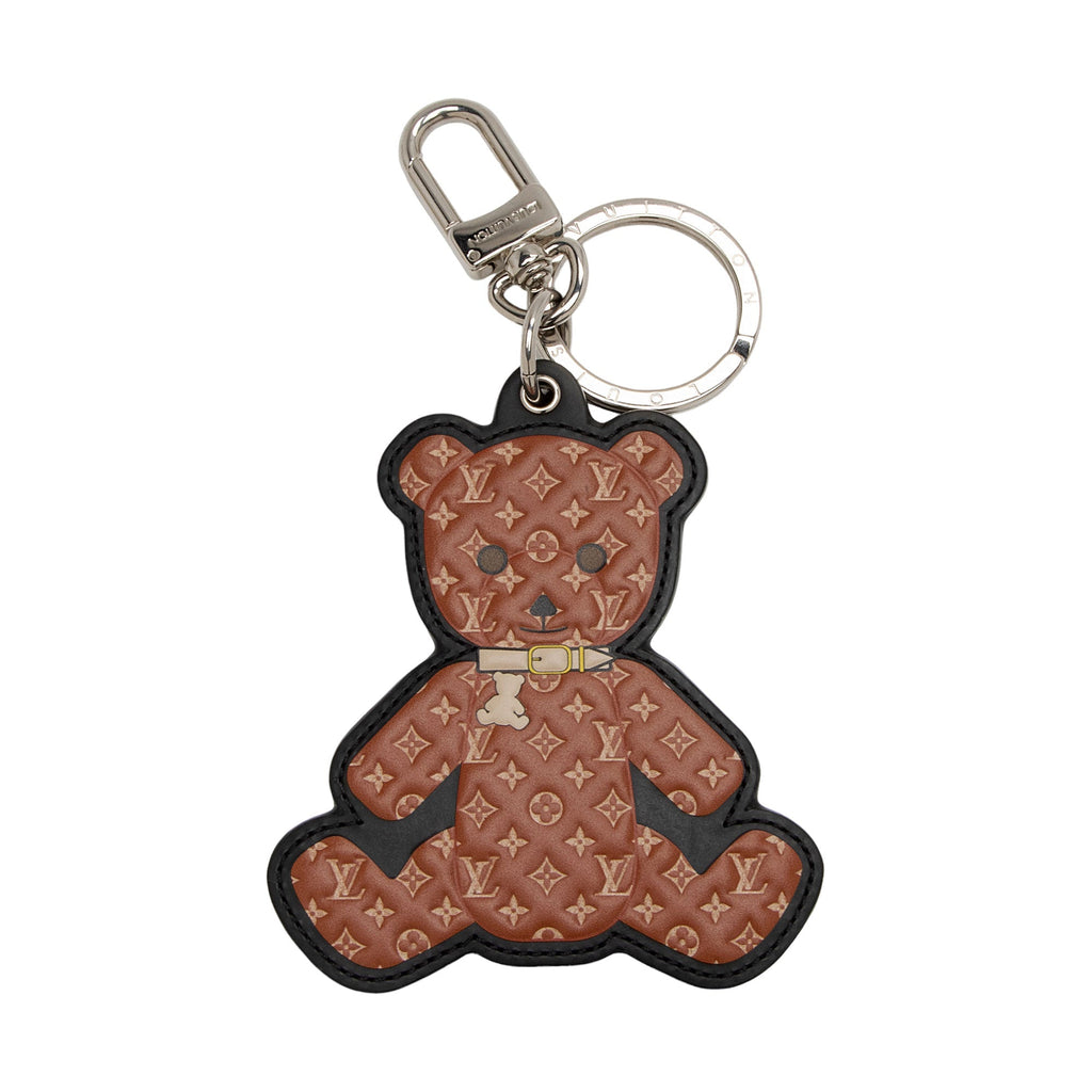 Louis Vuitton Monogram Teddy Bear Bag Charm (SHF-eYpnYM)