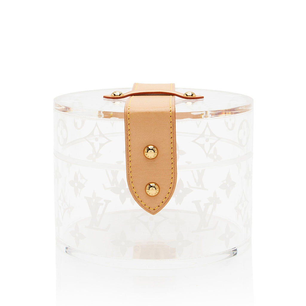 Louis Vuitton Transparent Monogram Plexiglass Scott Box
