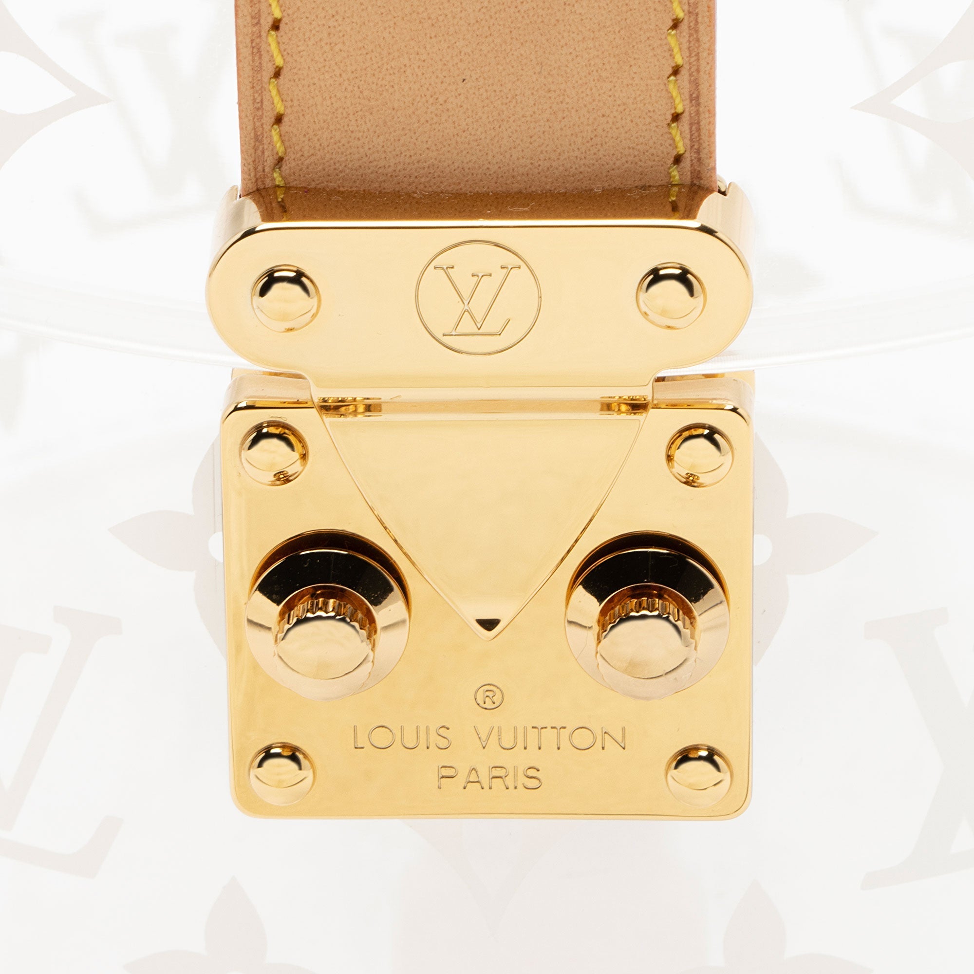 Louis Vuitton Transparent Monogram Plexiglass Scott Box