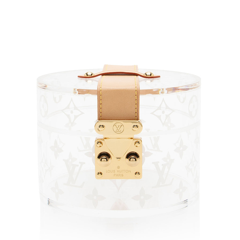 Louis Vuitton Transparent Monogram Plexiglass Scott Box