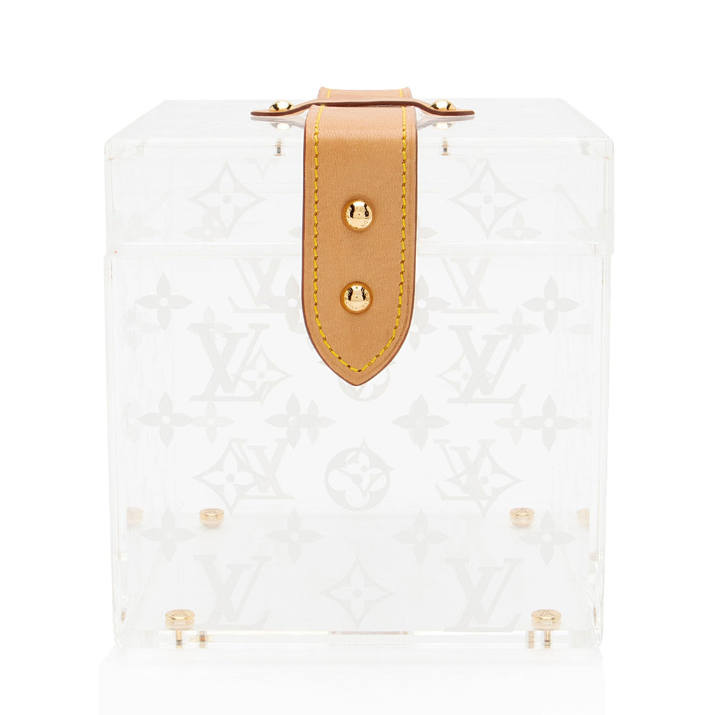 Louis Vuitton Transparent Monogram Plexiglass Scott Box