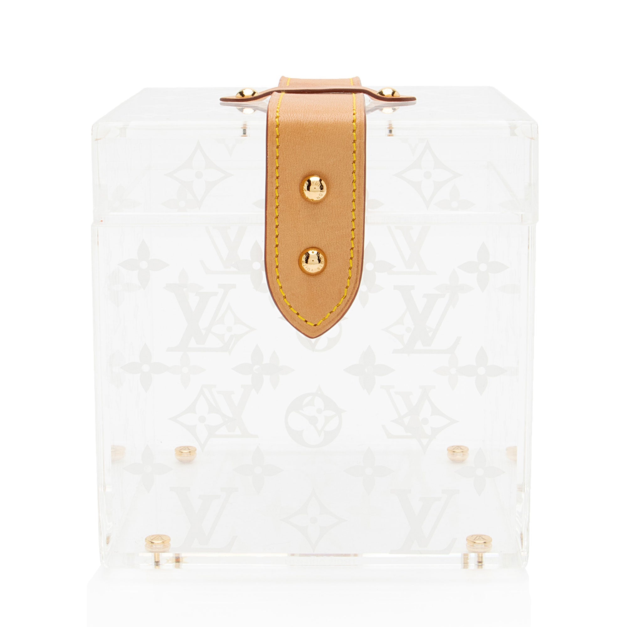 Louis Vuitton Transparent Monogram Plexiglass Scott Box