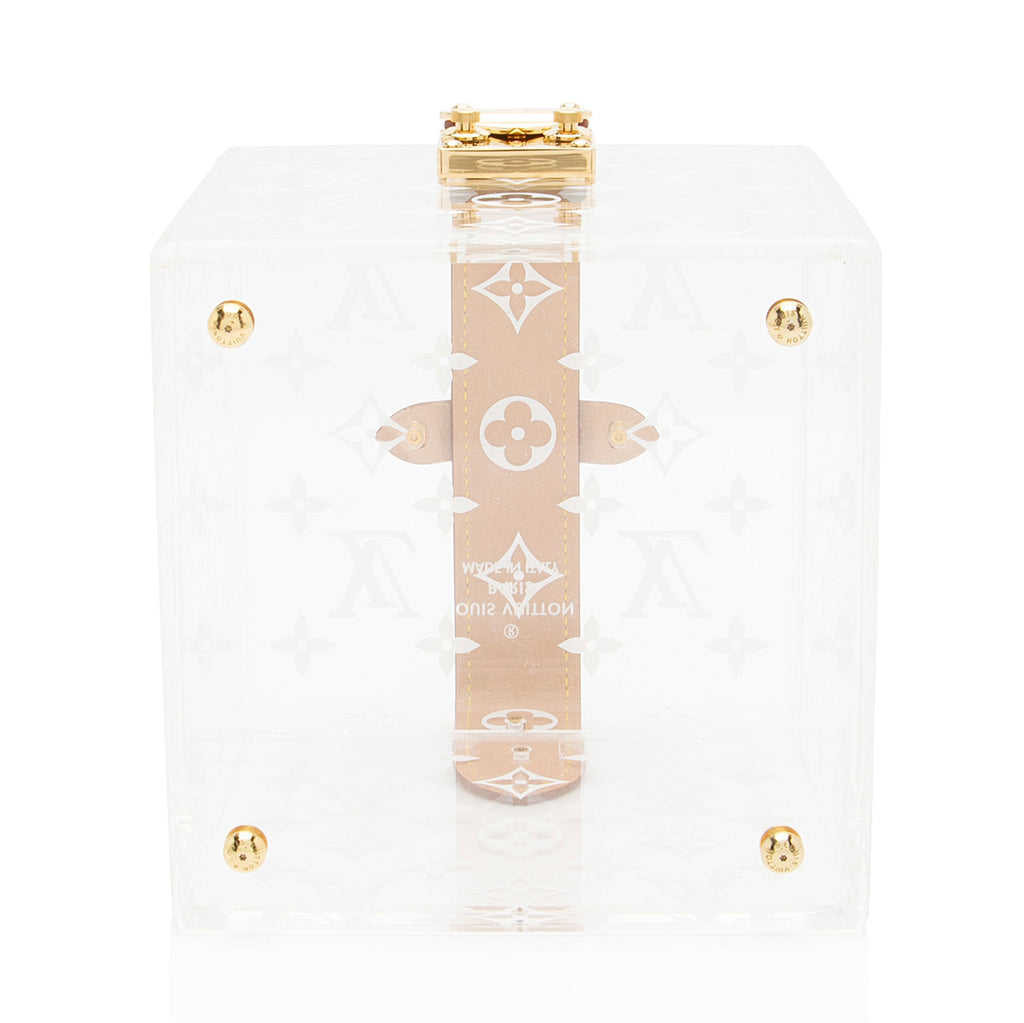 Louis Vuitton Transparent Monogram Plexiglass Scott Box