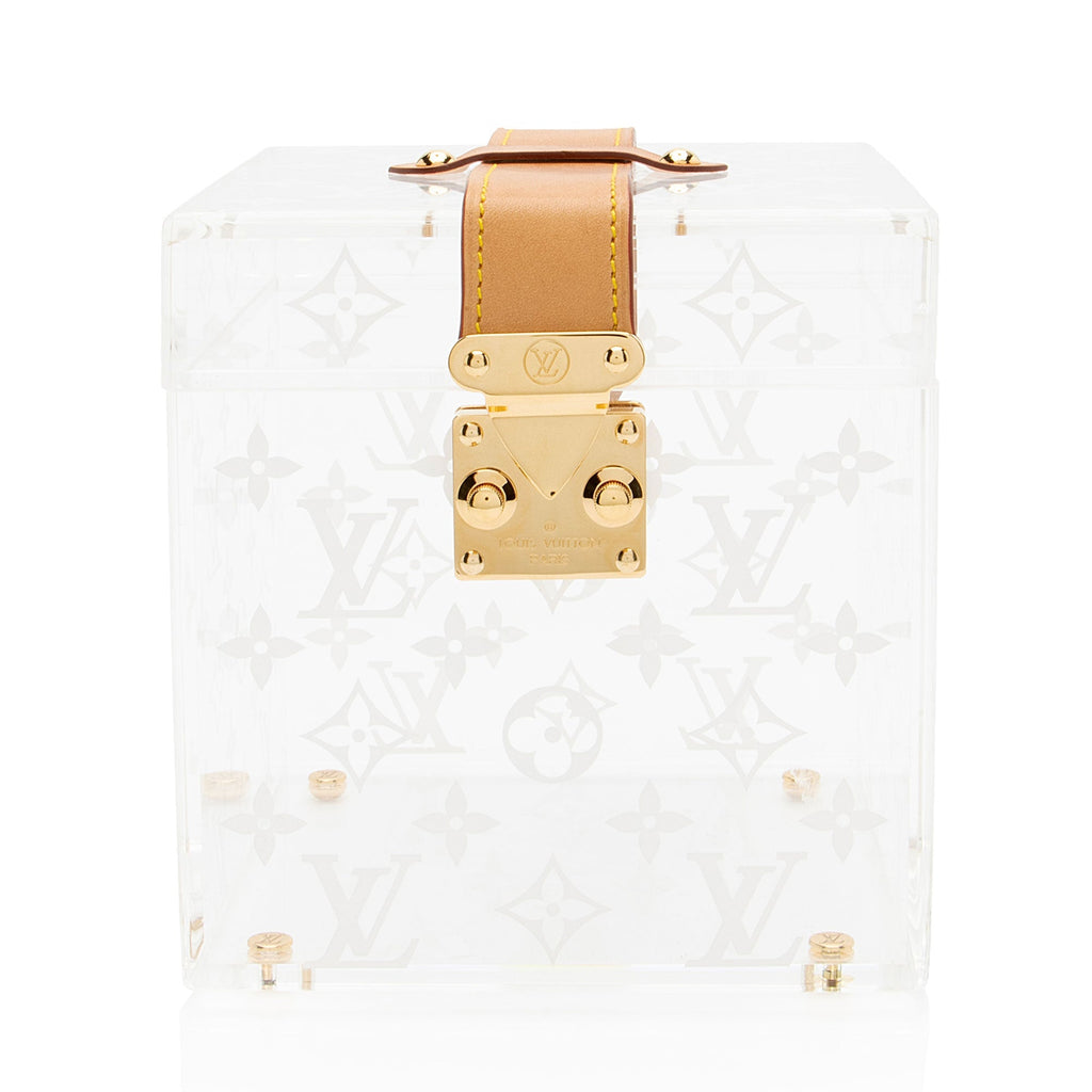 Louis Vuitton Transparent Monogram Plexiglass Scott Box