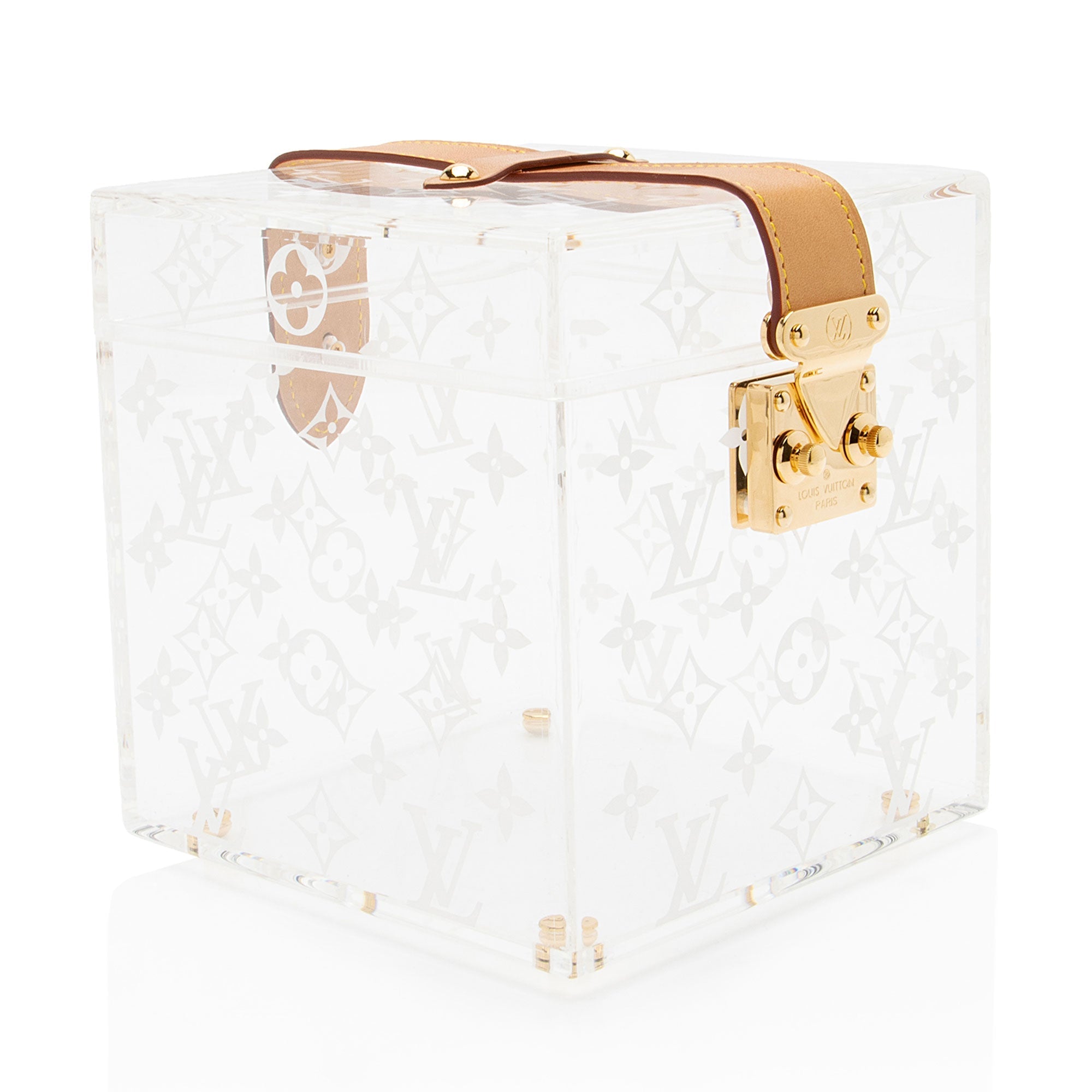 Louis Vuitton Transparent Monogram Plexiglass Scott Box