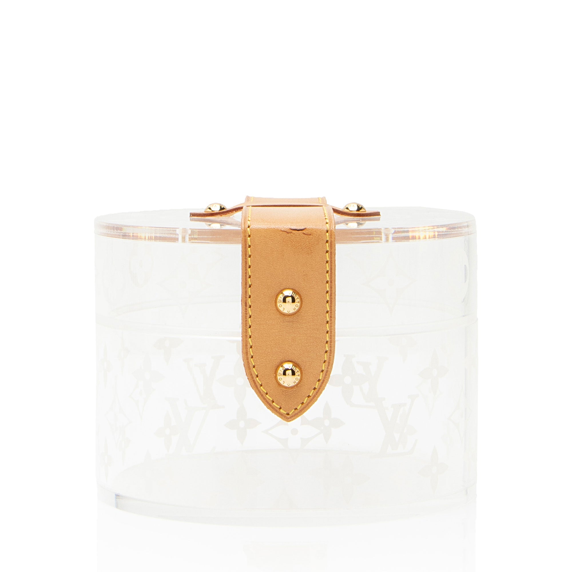 Louis Vuitton Transparent Monogram Plexiglass Scott Box