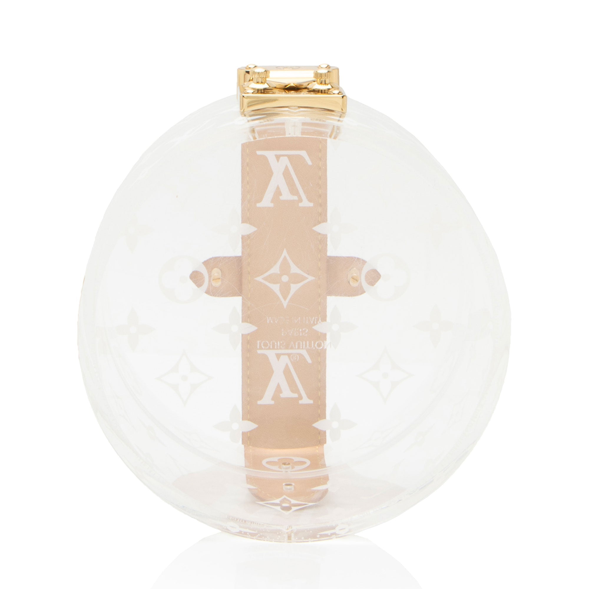 Louis Vuitton Transparent Monogram Plexiglass Scott Box