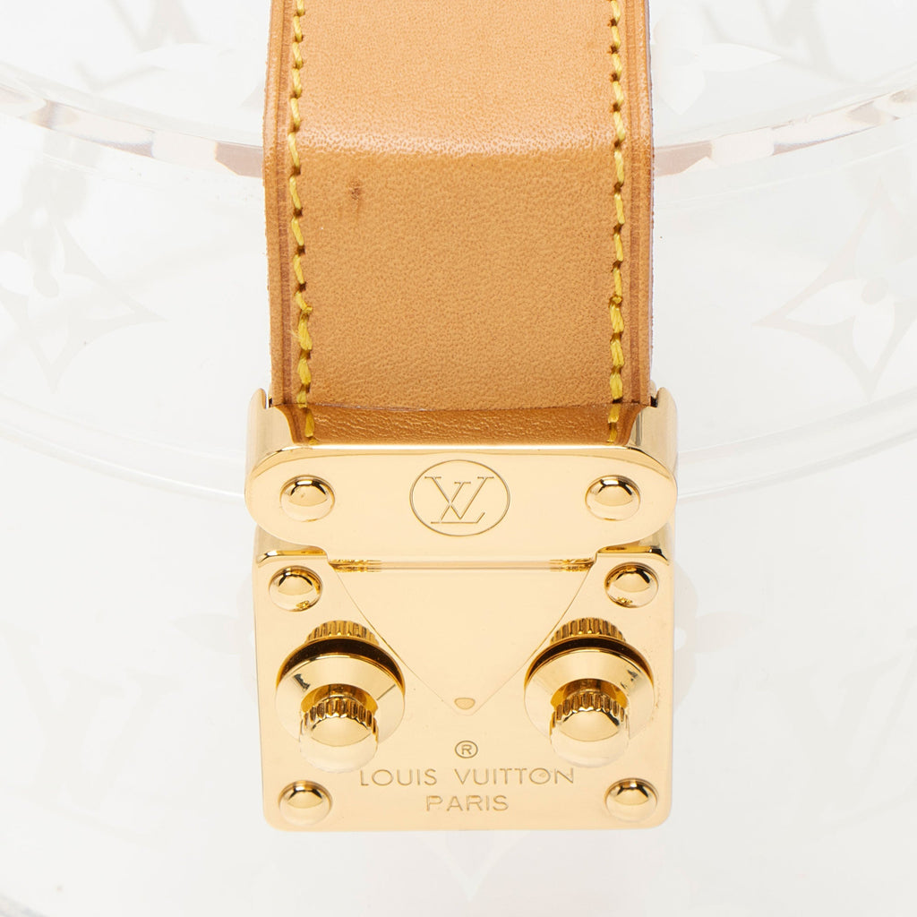 Louis Vuitton Transparent Monogram Plexiglass Scott Box