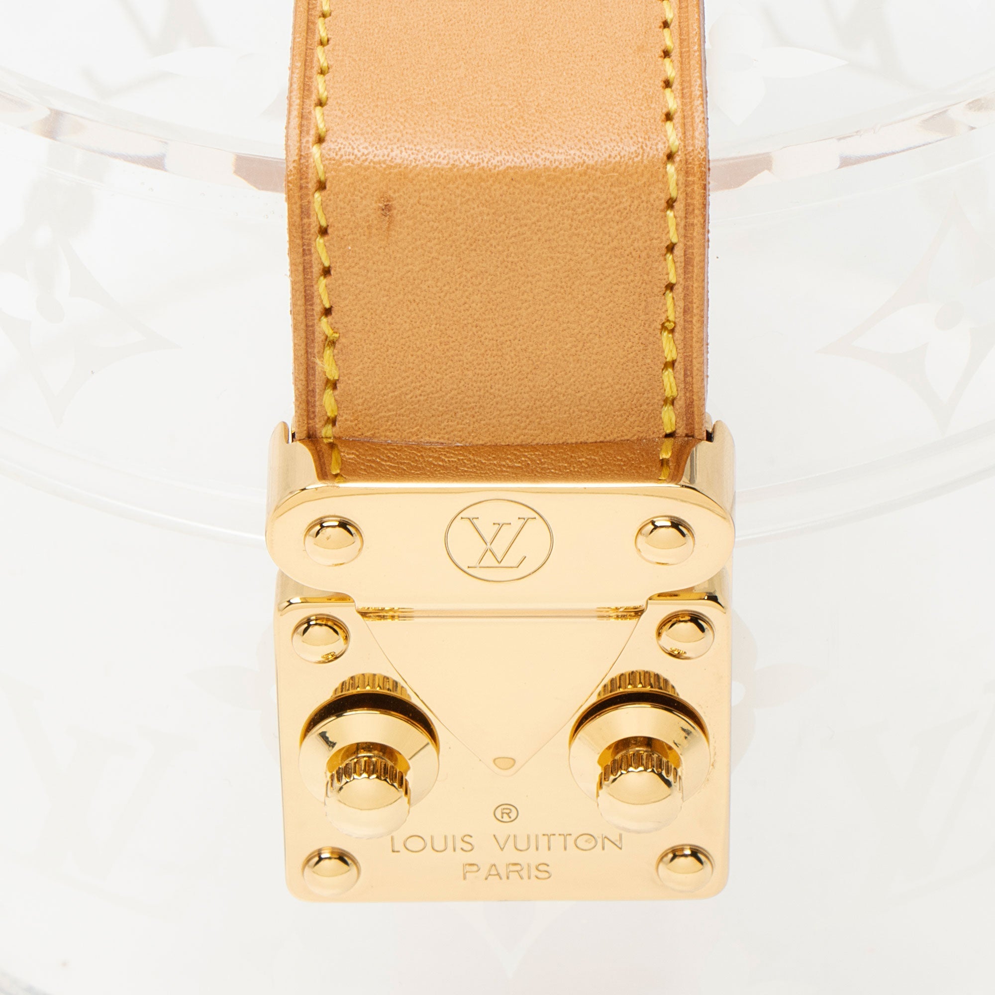 Louis Vuitton Transparent Monogram Plexiglass Scott Box