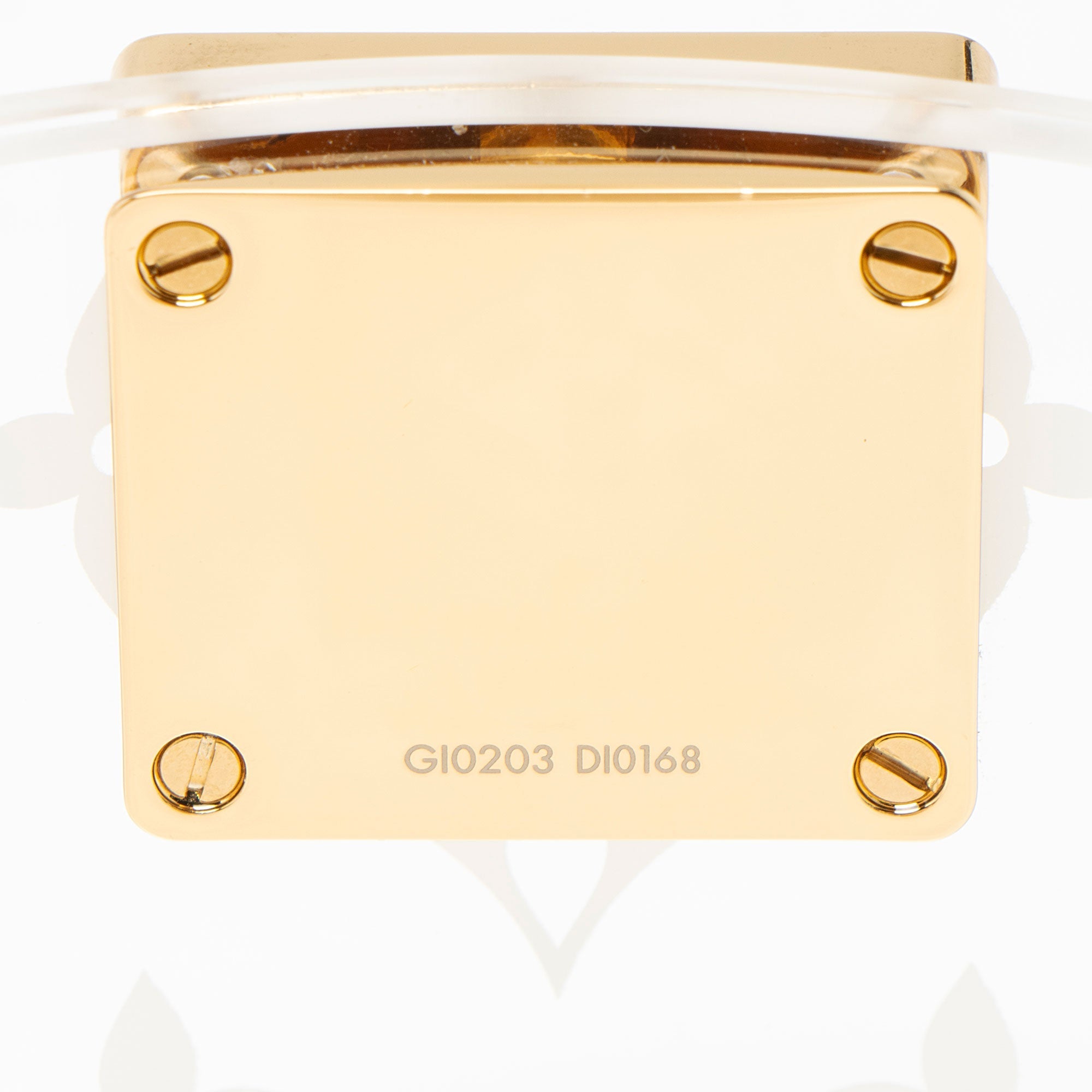 Louis Vuitton Transparent Monogram Plexiglass Scott Box