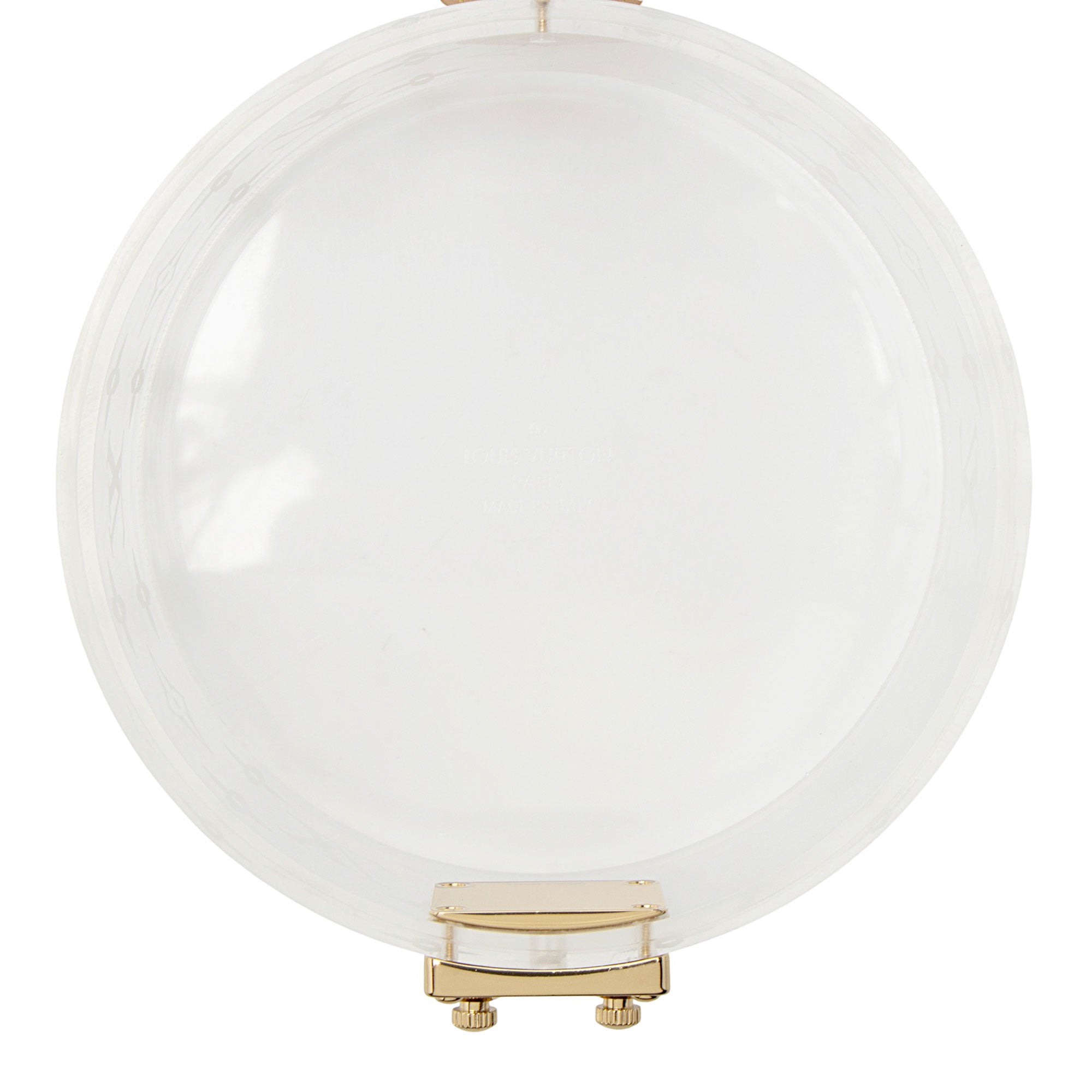 Louis Vuitton Transparent Monogram Plexiglass Scott Box