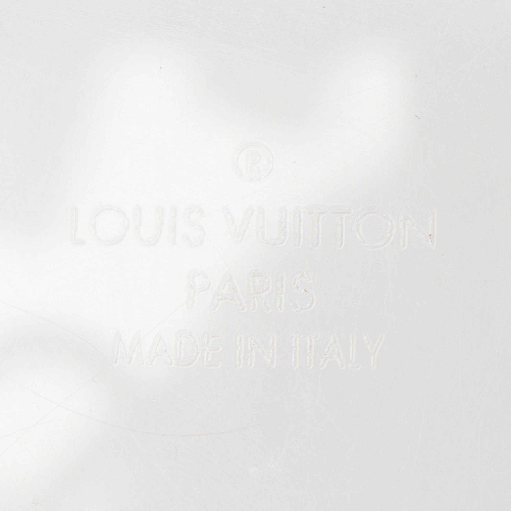 Louis Vuitton Transparent Monogram Plexiglass Scott Box