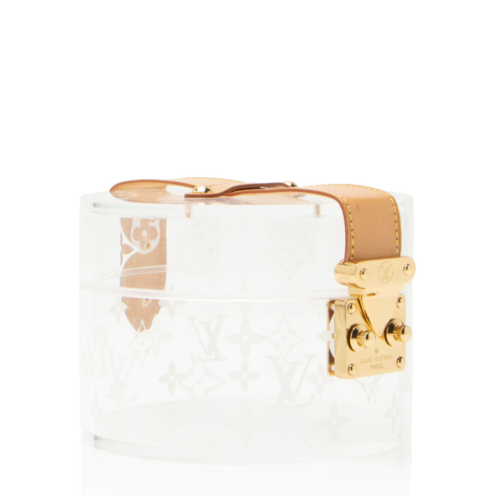 Louis Vuitton Transparent Monogram Plexiglass Scott Box