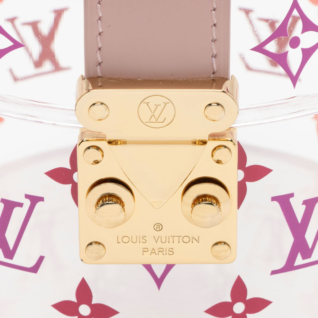 Louis Vuitton Transparent Monogram Plexiglass Summer Capsule Scott Box (SHF-8UqZHJ)