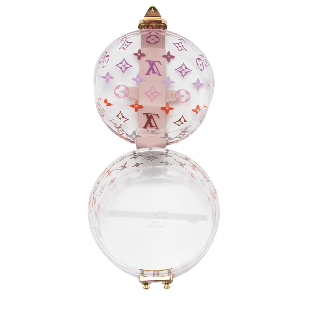Louis Vuitton Transparent Monogram Plexiglass Summer Capsule Scott Box (SHF-8UqZHJ)