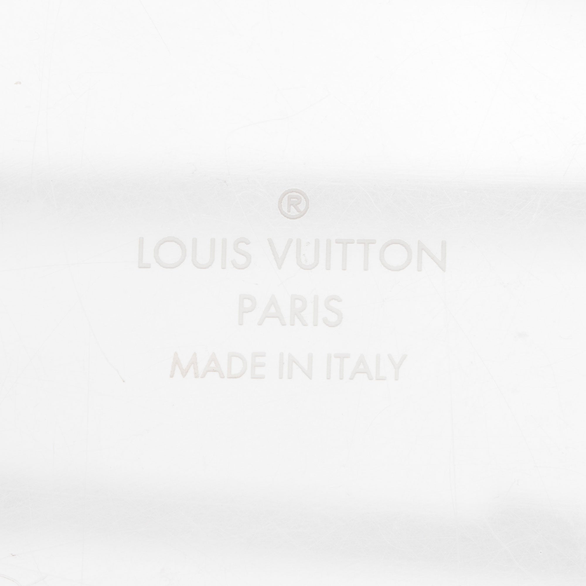 Louis Vuitton Transparent Monogram Plexiglass Summer Capsule Scott Box (SHF-8UqZHJ)