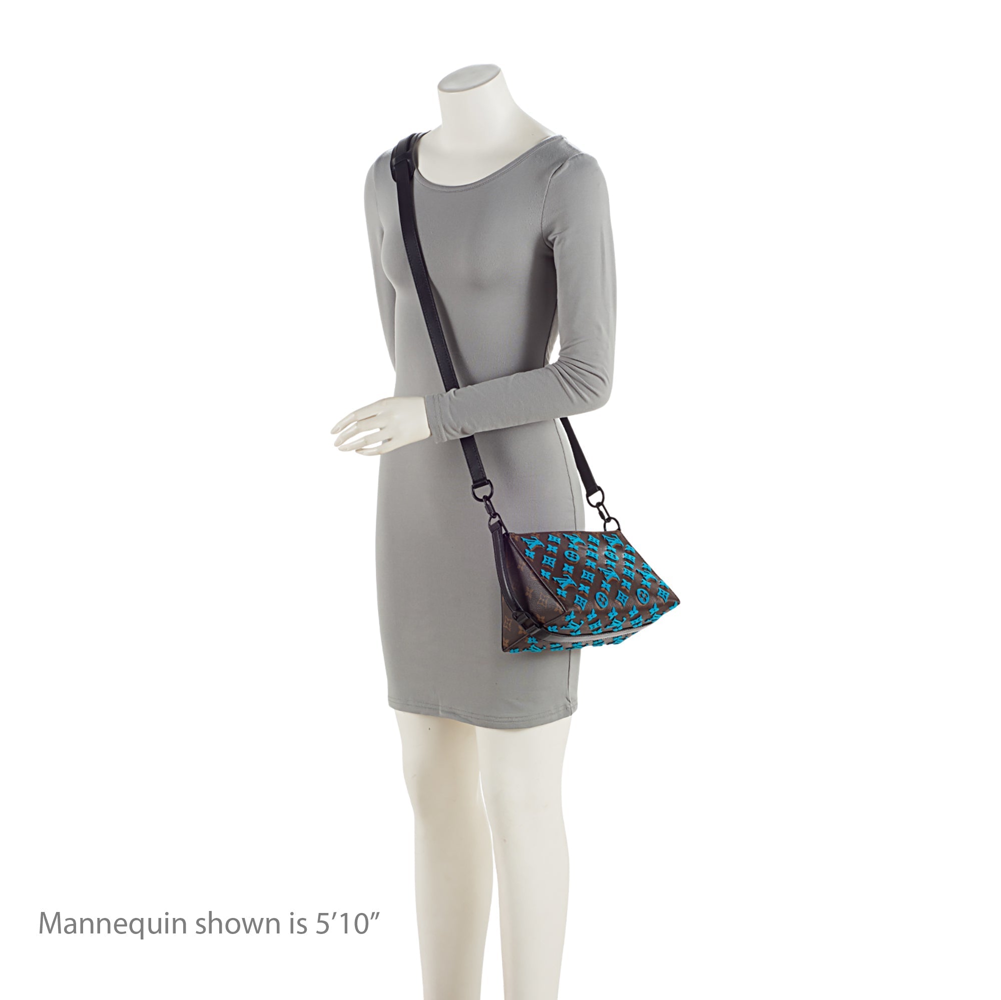 Louis Vuitton Tuffetage Monogram Canvas Triangle Messenger (SHF-jwGxvx)