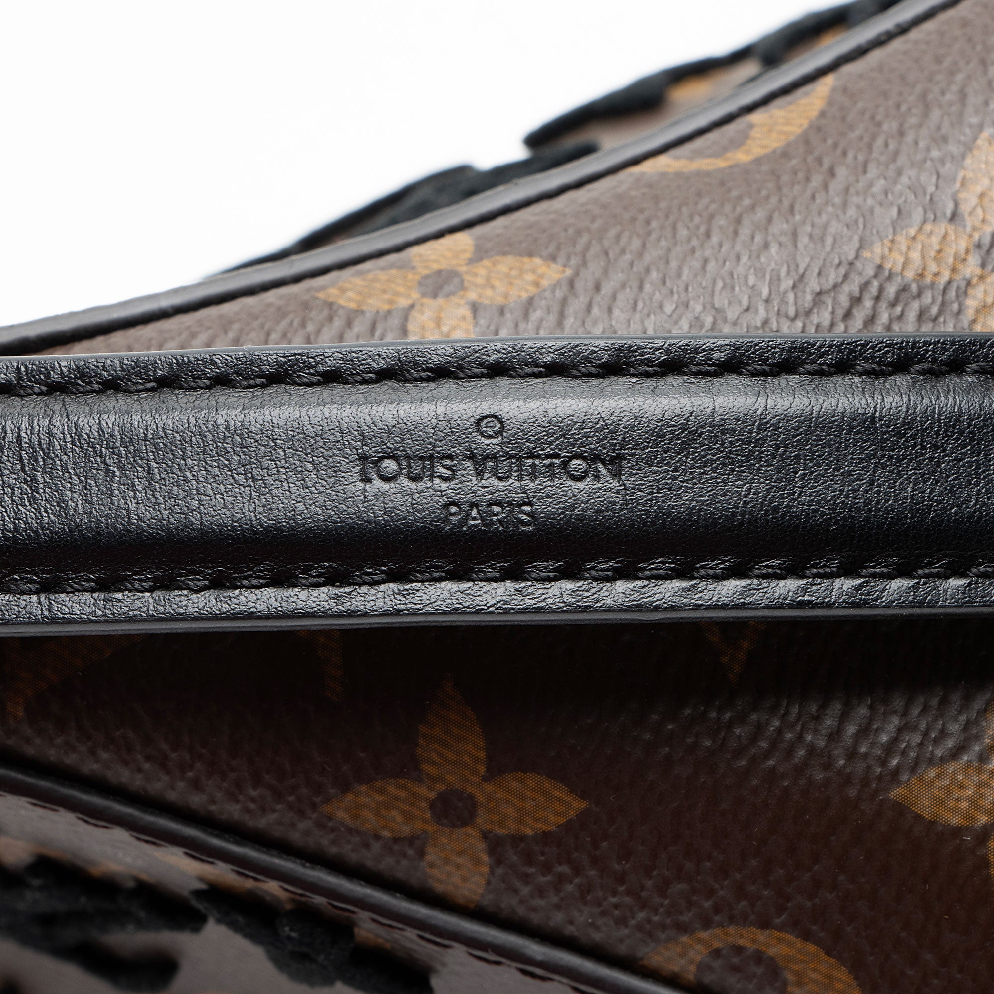 Louis Vuitton Tuffetage Monogram Canvas Triangle Messenger