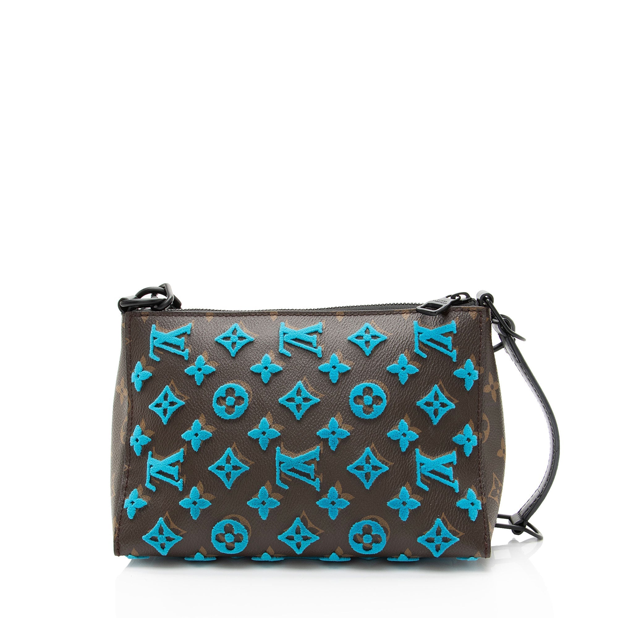 Louis Vuitton Tuffetage Monogram Canvas Triangle Messenger