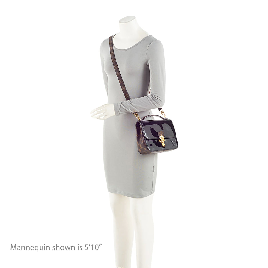 Louis Vuitton Vernis Monogram Canvas Cherrywood BB Shoulder Bag