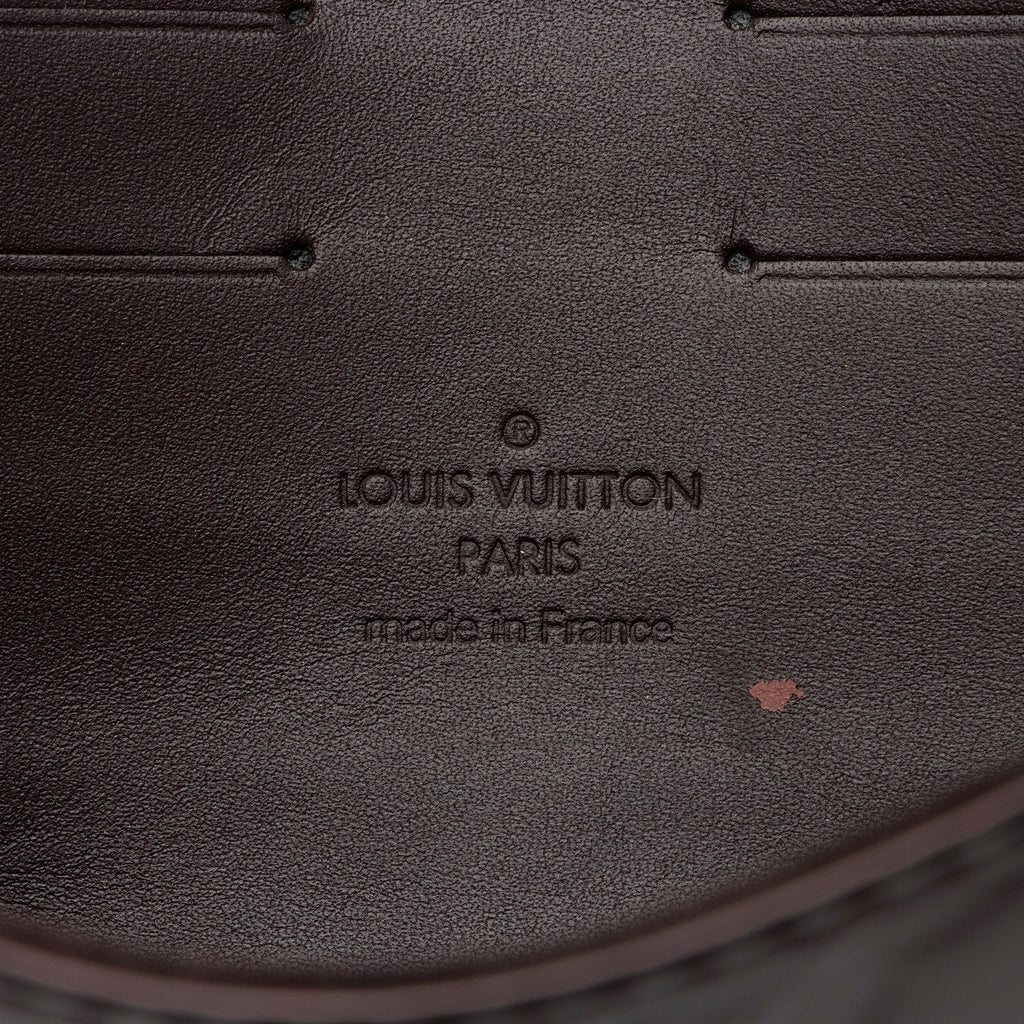 Louis Vuitton Monogram Vernis Sunset Boulevard Clutch (SHF-fbHptw)