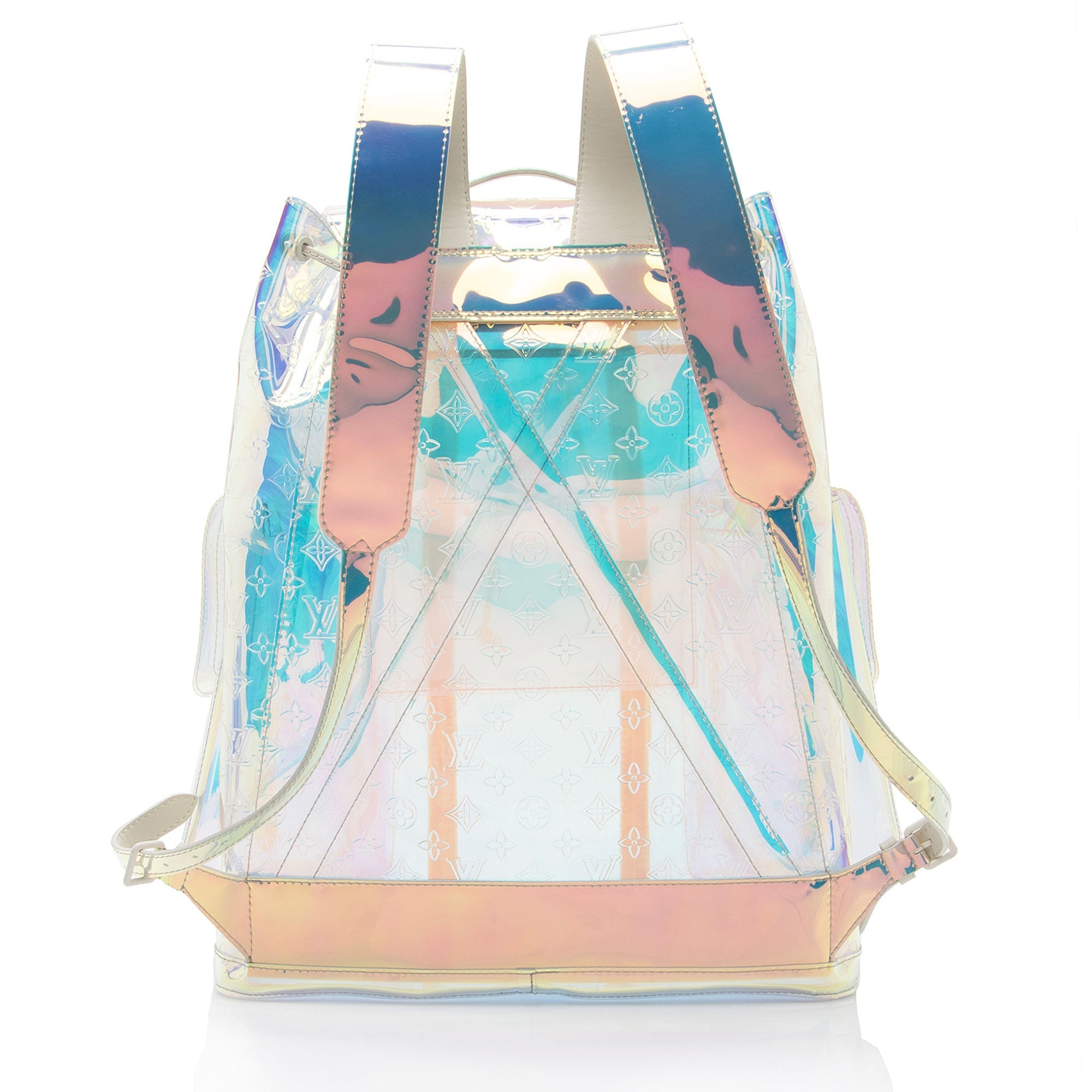 Louis Vuitton x Virgil Abloh Prism Iridescent Monogram Christopher GM Backpack