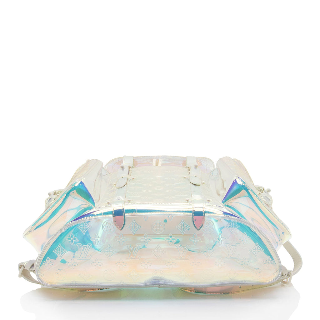 Louis Vuitton x Virgil Abloh Prism Iridescent Monogram Christopher GM Backpack