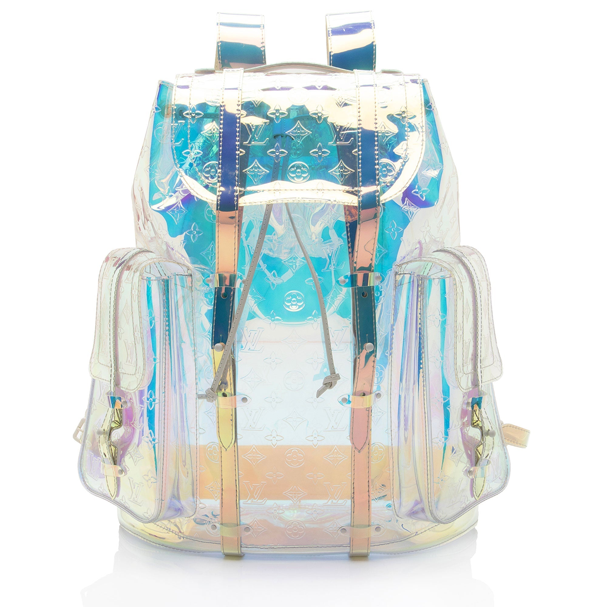Louis Vuitton x Virgil Abloh Prism Iridescent Monogram Christopher GM Backpack