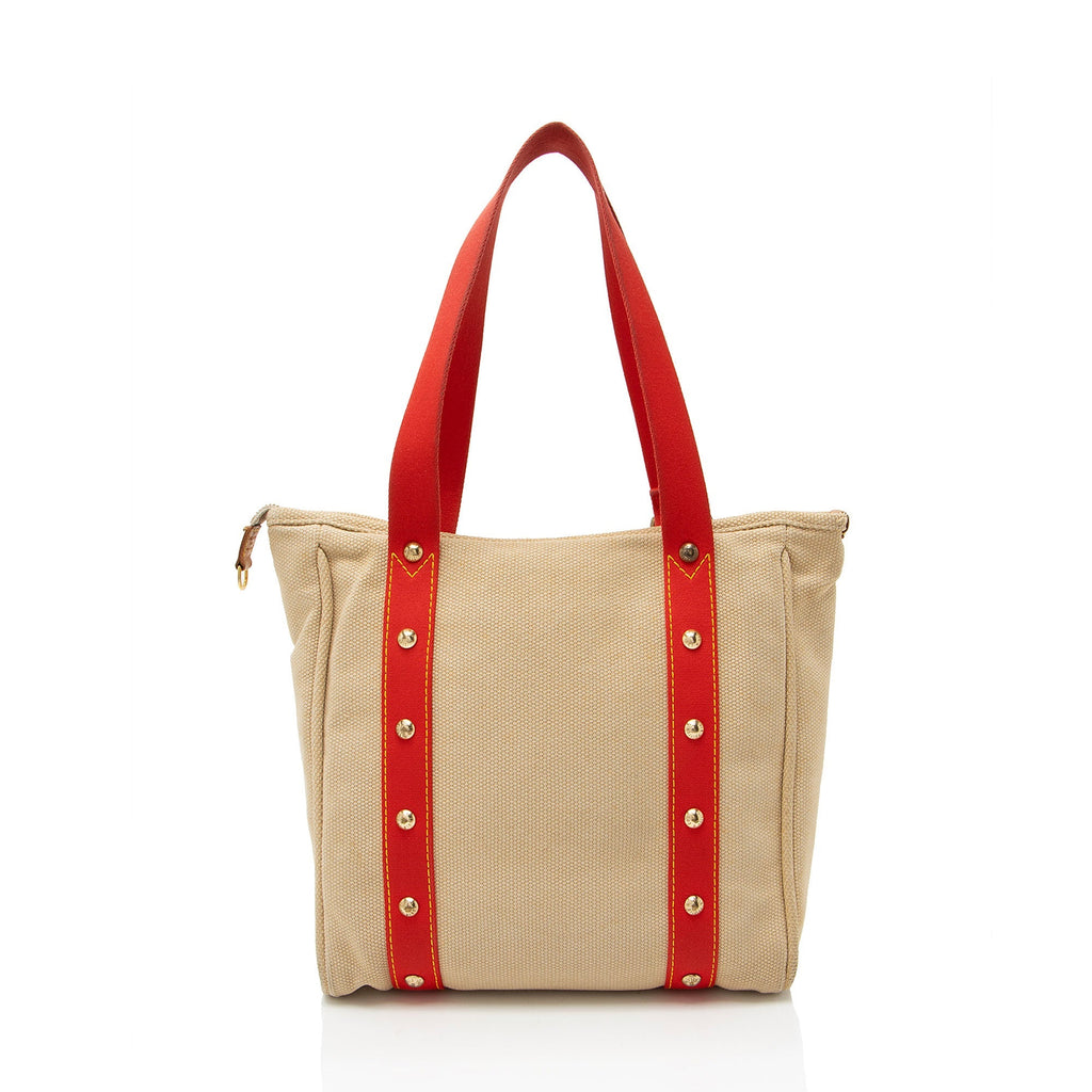 Louis Vuitton Vintage Canvas Antigua Cabas MM Tote