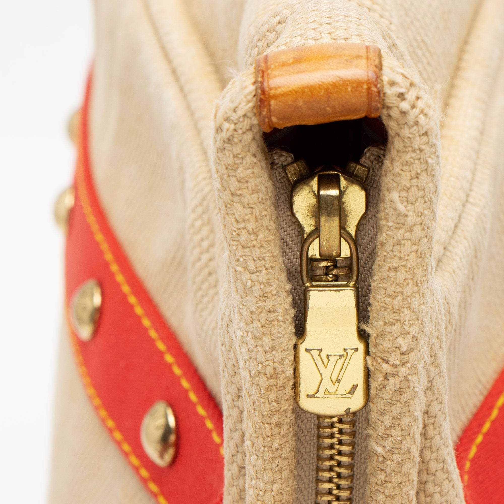 Louis Vuitton Vintage Canvas Antigua Cabas MM Tote