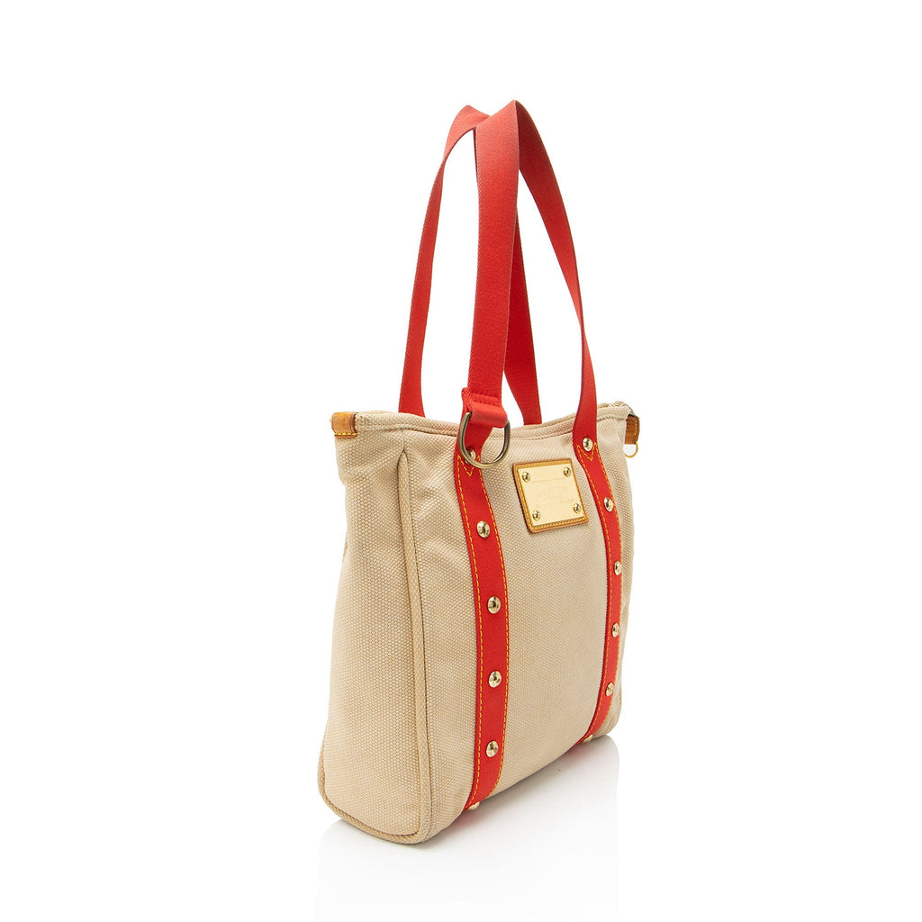 Louis Vuitton Vintage Canvas Antigua Cabas MM Tote